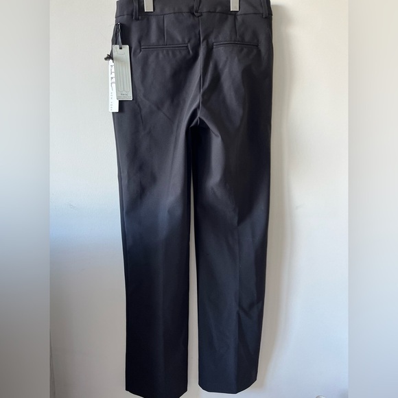 NWT Nicole Millers Wide-Leg Black Pants - Picture 8 of 9